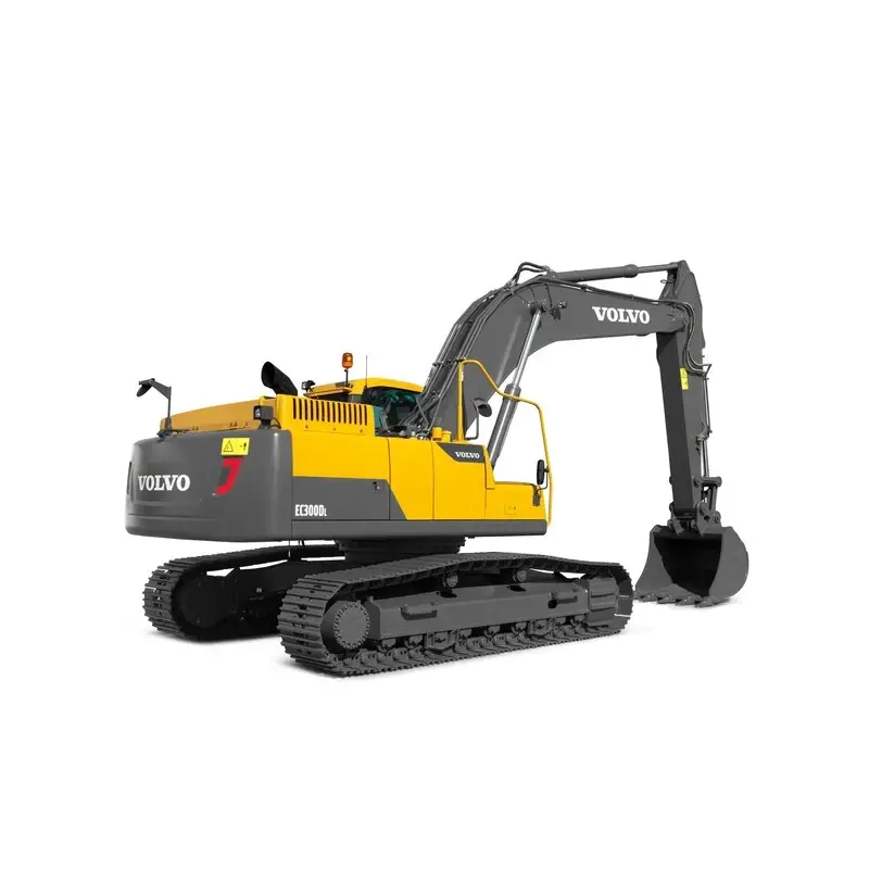 Arriendo de Excavadora 30 Ton. Volvo modelo EC300D en SK Rental con cobertura nacional.